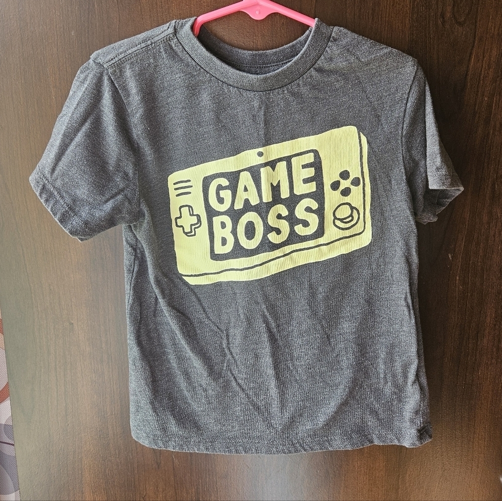 Place "Game Boss" Charcoal T-Shirt